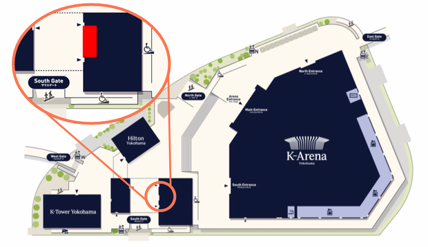 【横浜】BAYDECK 売店 カップホルダー