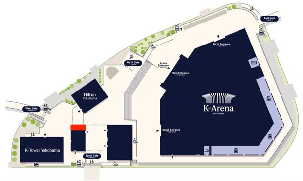 【横浜】Kアリーナショップ ウィンドウポスター