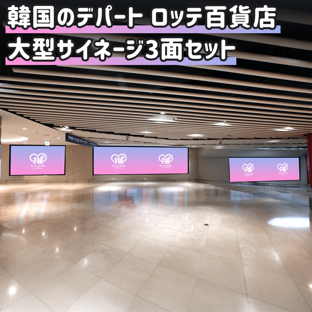 【蚕室】ロッテ百貨店 蚕室店 Digital Treview