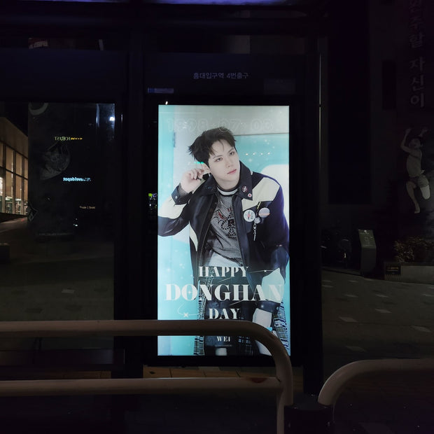 [WEi Kim Dong-han] Mapo Ward Area Bus Shelter Advertising Case Study (2024/07)