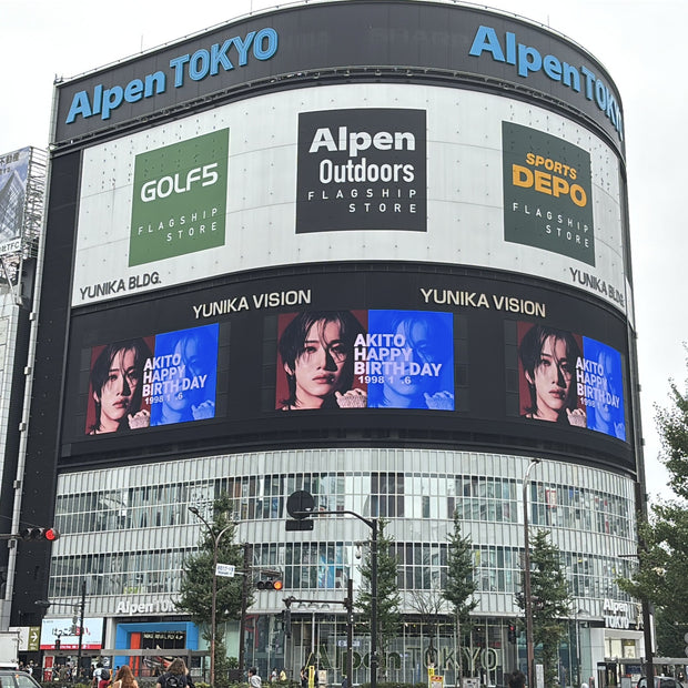 【元Celest1a 三角章斗】新宿ユニカビジョン 推し広告事例（2024/10）