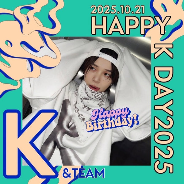 TYO キャンペーン宣伝広告ポスター &TEAM K BIRTHDAY PROJECT 2025 – センイルJAPAN | 実績3,000件